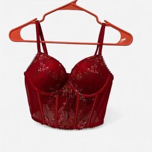size 34B Victoria’s Secret lace corset top